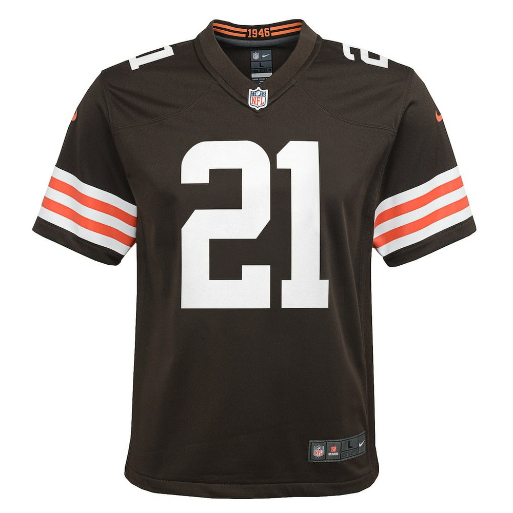 Nike Denzel Ward Cleveland Browns Youth Game Jersey Brown