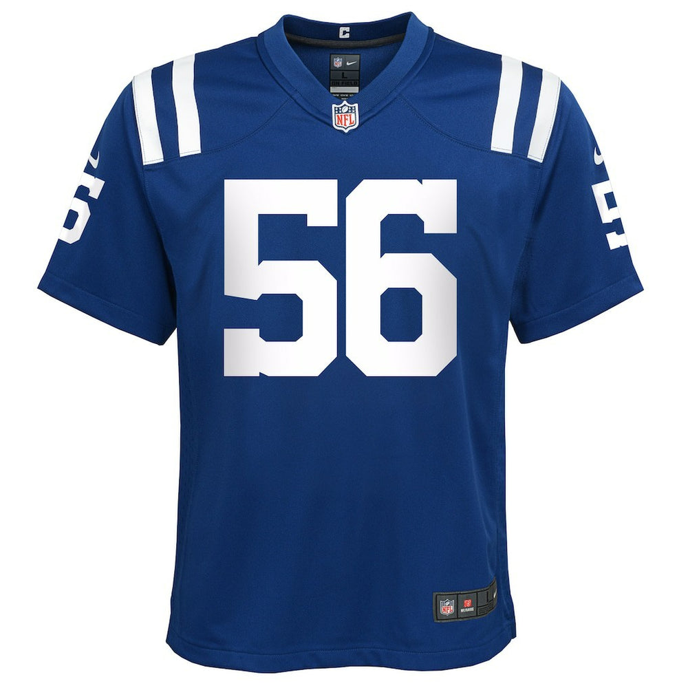 Nike Quenton Nelson Indianapolis Colts Youth Game Jersey Royal