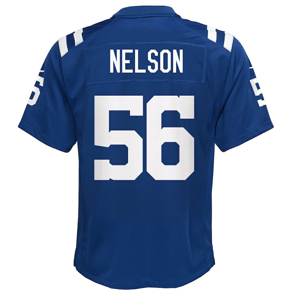 Nike Quenton Nelson Indianapolis Colts Youth Game Jersey Royal