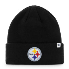 47 brand Pittsburgh Steelers '47 Primary Basic Cuffed Knit Hat Black