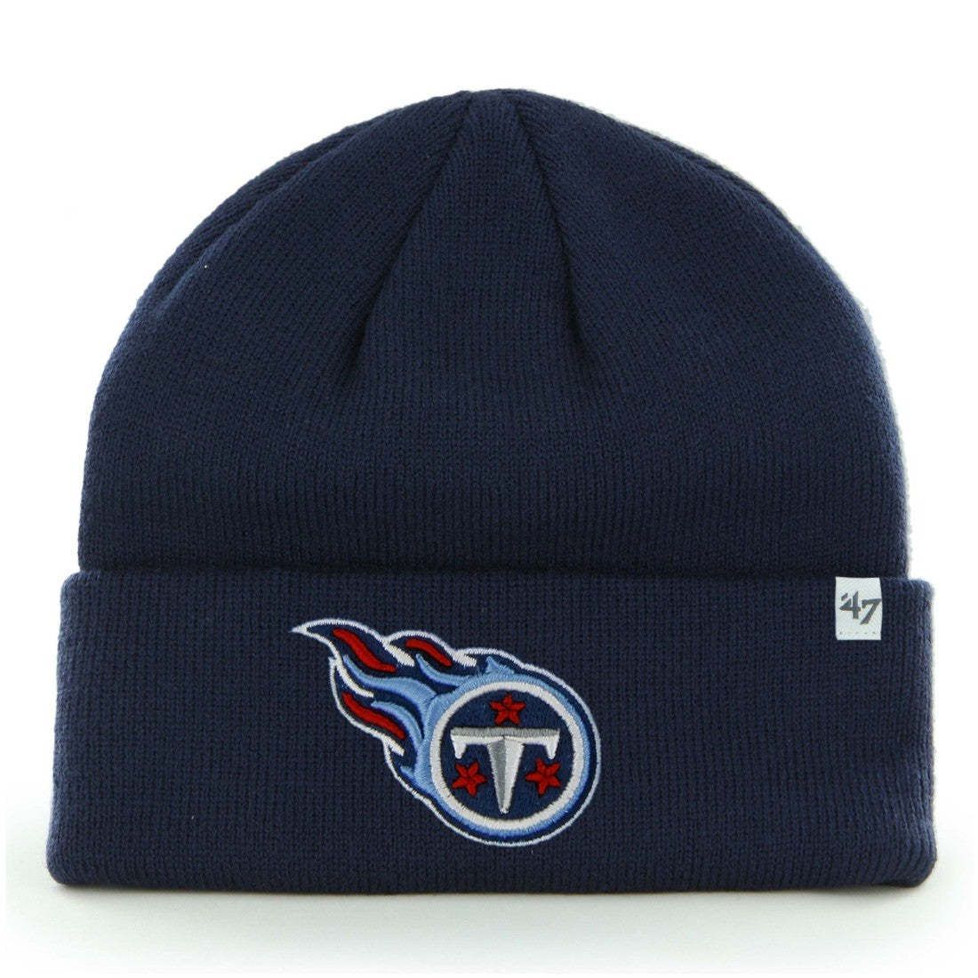 47 brand Tennessee Titans '47 Primary Basic Cuffed Knit Hat Navy