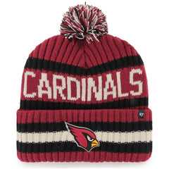 47 brand Arizona Cardinals '47 Bering Cuffed Knit Hat with Pom Cardinal