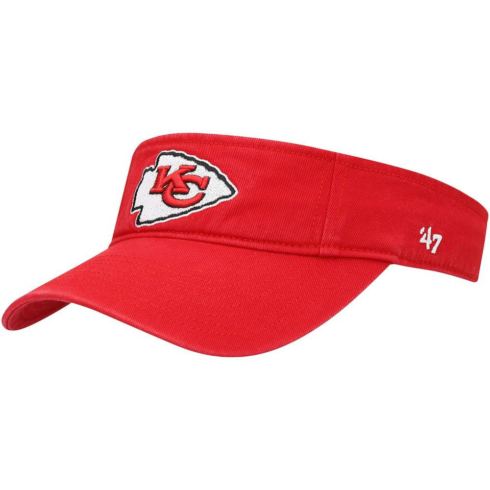 47 brand Kansas City Chiefs '47 Clean Up Visor Red