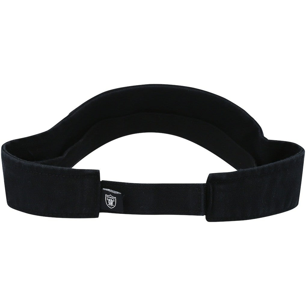 47 brand Las Vegas Raiders '47 Clean Up Visor Black