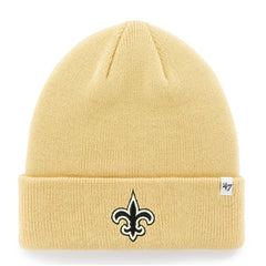 47 brand New Orleans Saints '47 Secondary Basic Cuffed Knit Hat Gold