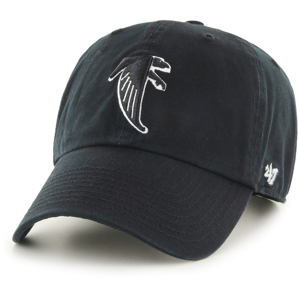 47 brand Atlanta Falcons '47 Clean Up Adjustable Hat Black