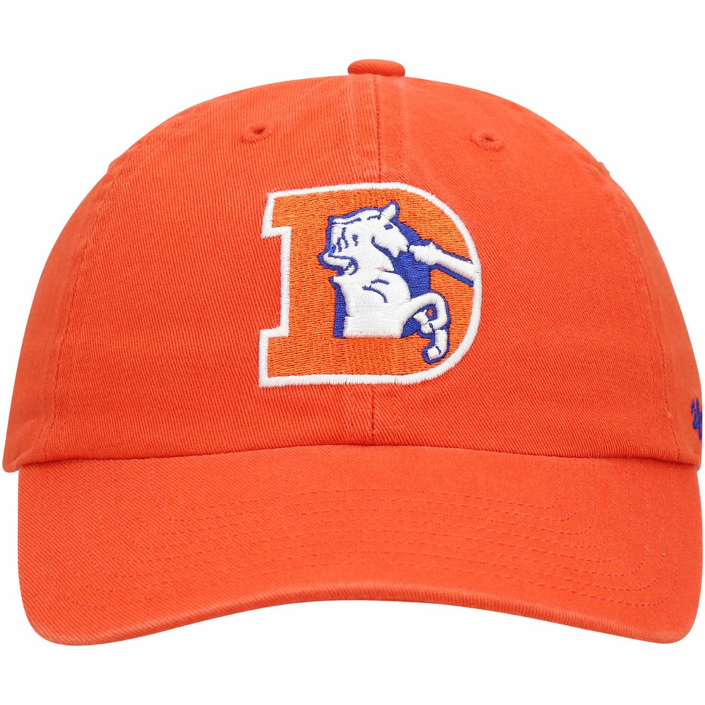 47 brand Denver Broncos '47 Clean Up Adjustable Hat Orange