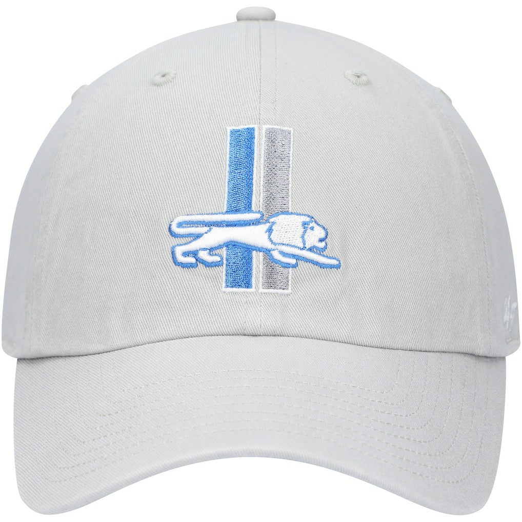 47 brand Detroit Lions '47 Clean Up Adjustable Hat Gray