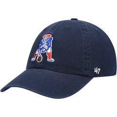 47 brand New England Patriots '47 Clean Up Adjustable Hat Navy