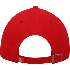 47 brand New England Patriots '47 Clean Up Adjustable Hat Red