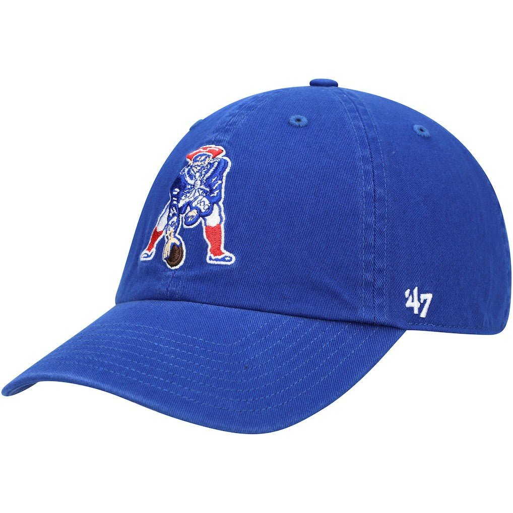 47 brand New England Patriots '47 Clean Up Adjustable Hat Royal