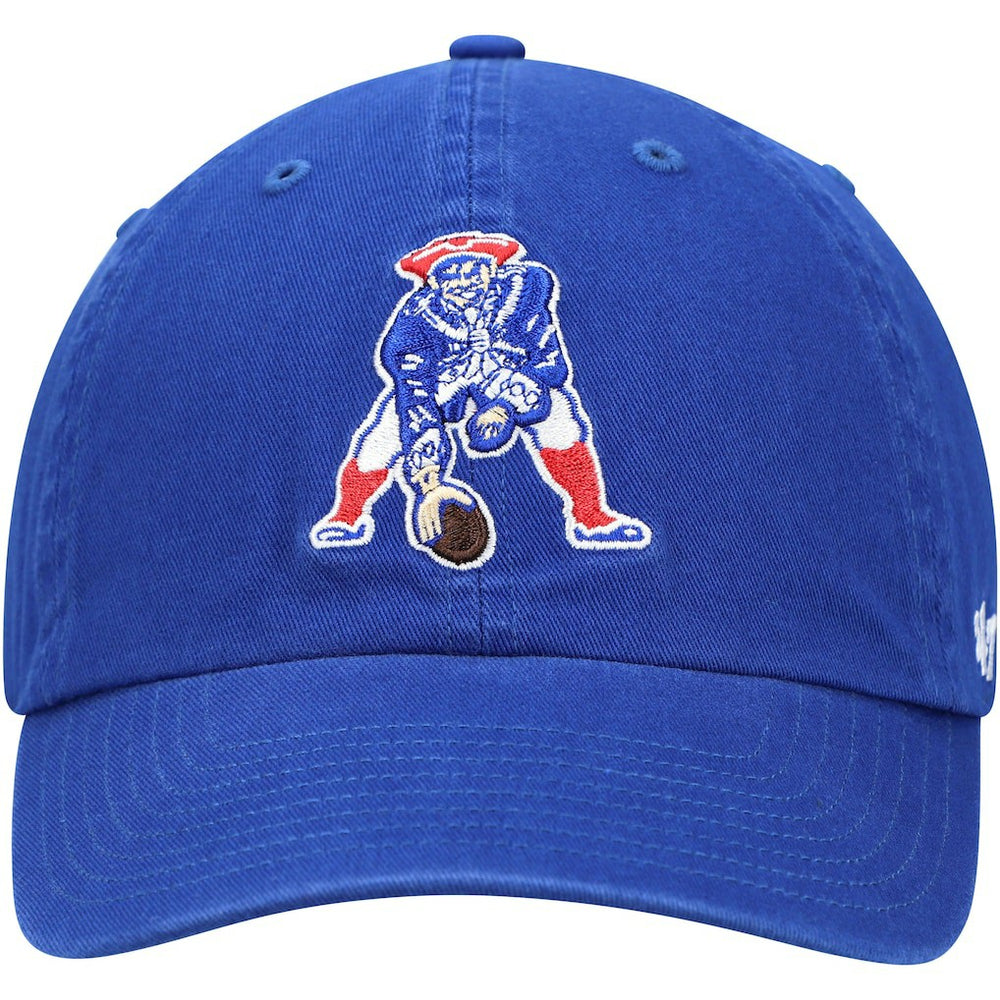 47 brand New England Patriots '47 Clean Up Adjustable Hat Royal