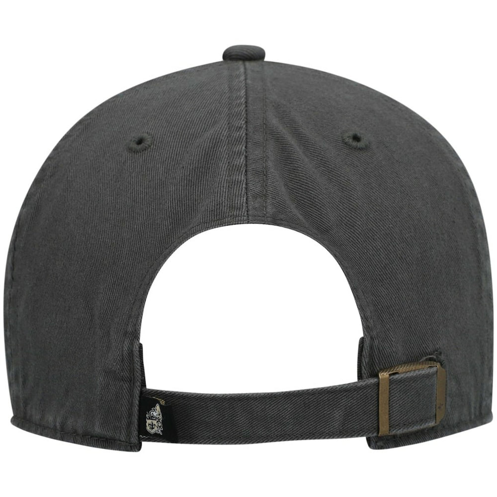 47 brand New Orleans Saints '47 Clean Up Adjustable Hat Charcoal
