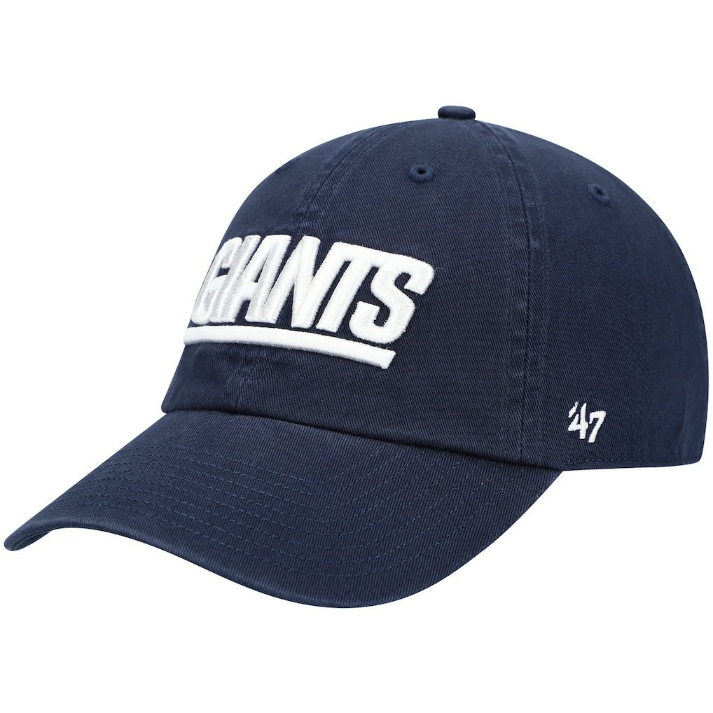 47 brand New York Giants '47 Clean Up Adjustable Hat Navy
