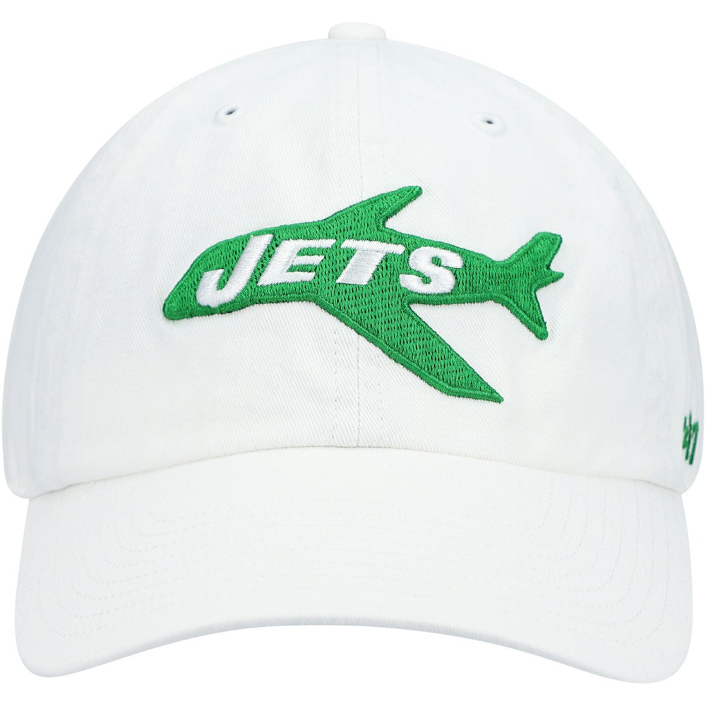 47 brand New York Jets '47 Clean Up Adjustable Hat White