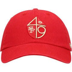 47 brand San Francisco 49ers '47 Clean Up Adjustable Hat Scarlet