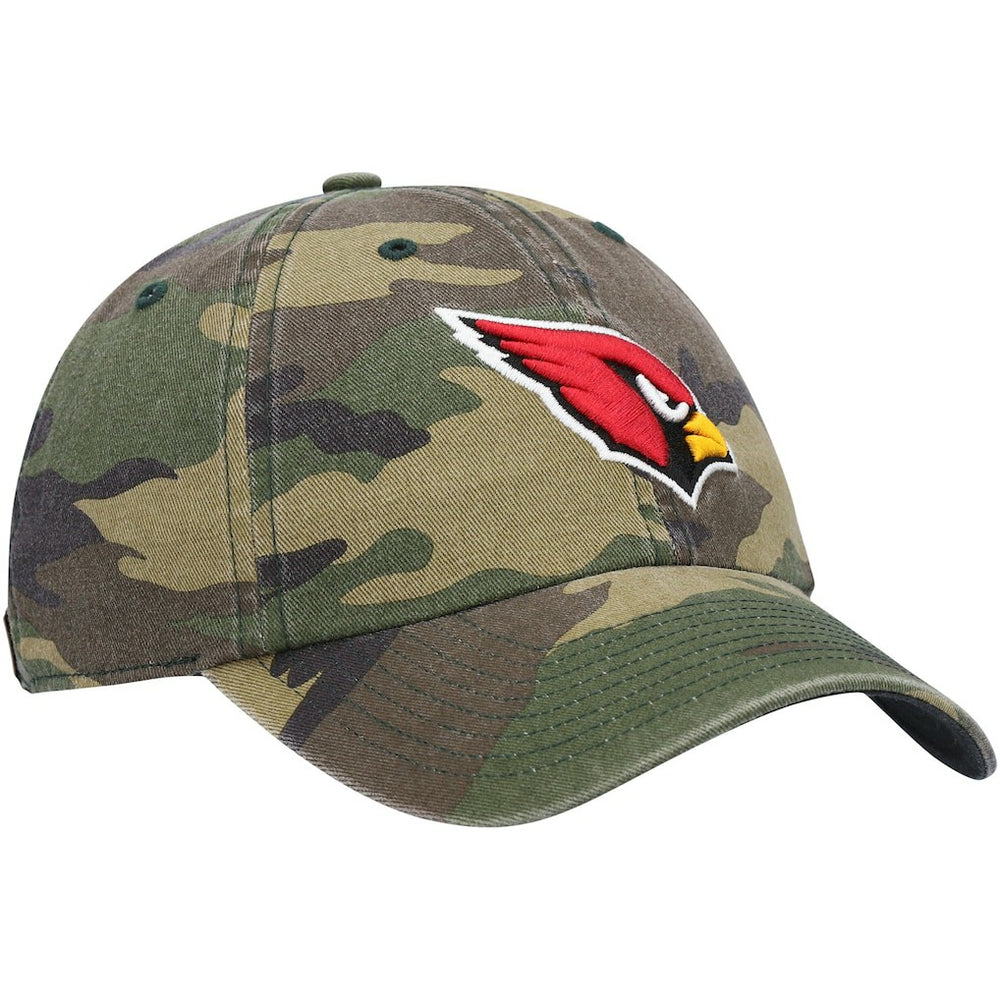 47 brand Arizona Cardinals '47 Woodland Clean Up Adjustable Hat Camo