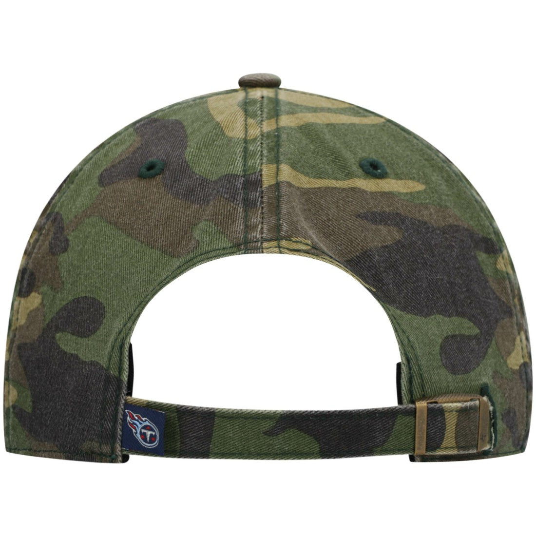 47 brand Tennessee Titans '47 Woodland Clean Up Adjustable Hat Camo