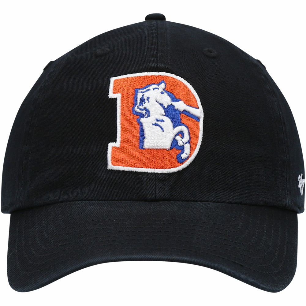 47 brand Denver Broncos '47 Clean Up Adjustable Hat Black