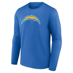Los Angeles Chargers Primary Team Logo Long Sleeve T-Shirt Powder Blue