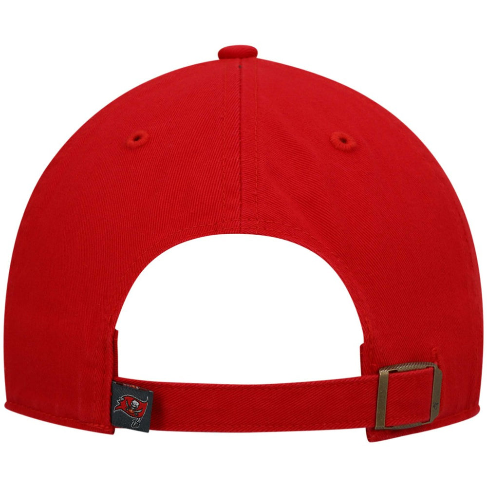47 brand Tampa Bay Buccaneers '47 Primary Logo Clean Up Adjustable Hat Red