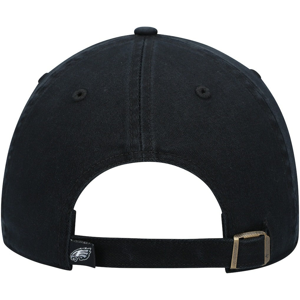 47 brand Philadelphia Eagles '47 Secondary Clean Up Adjustable Hat Black