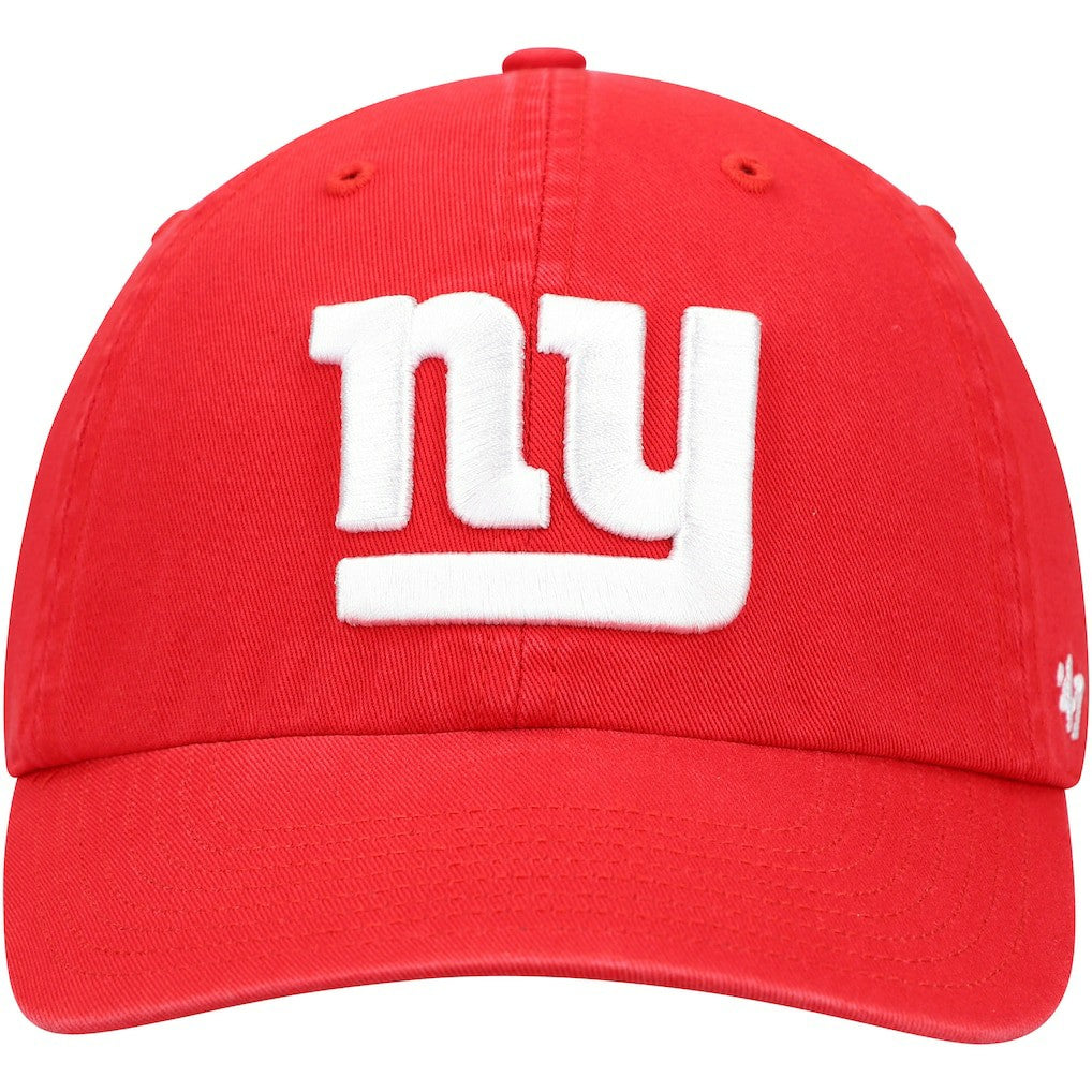 47 brand New York Giants '47 Secondary Clean Up Adjustable Hat Red