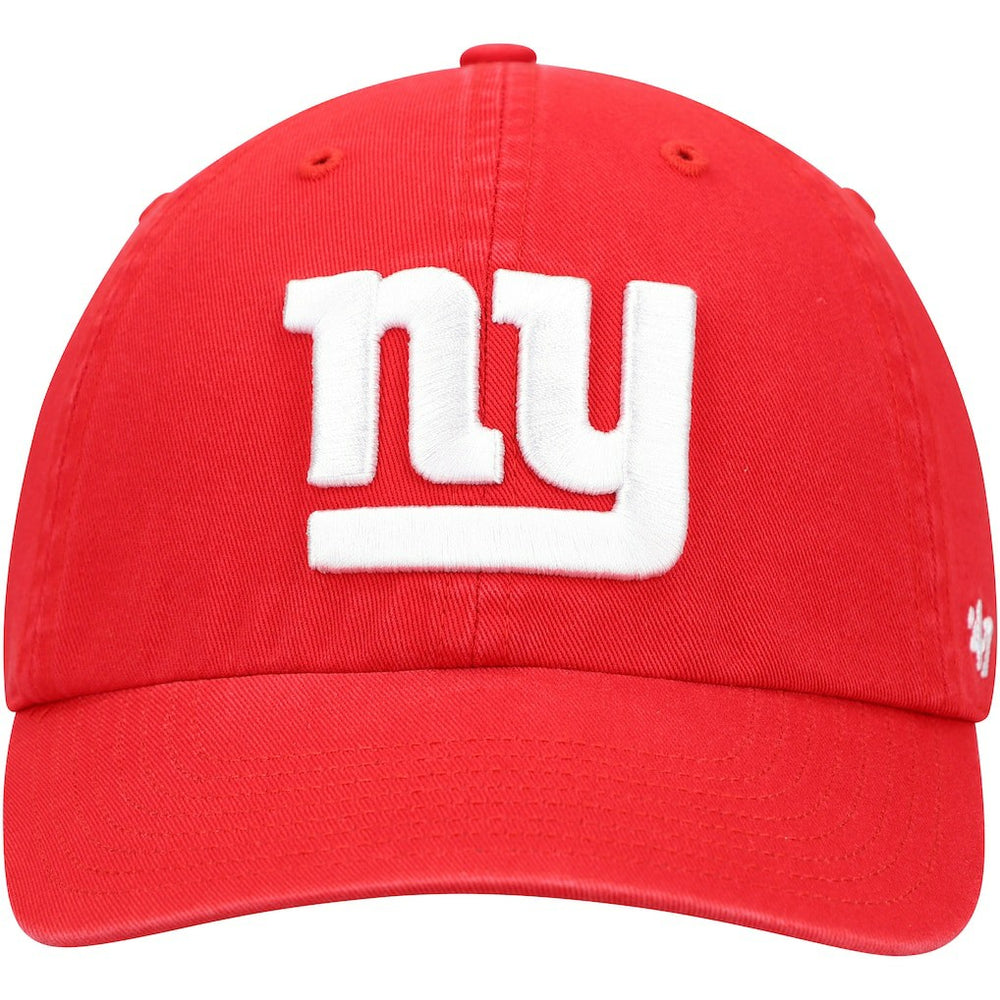 47 brand New York Giants '47 Secondary Clean Up Adjustable Hat Red