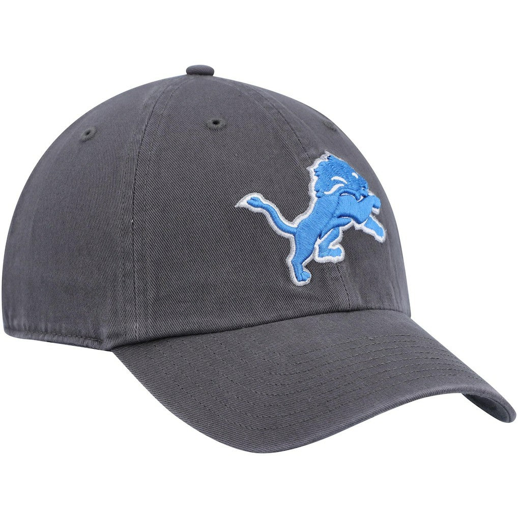 47 brand Detroit Lions '47 Secondary Clean Up Adjustable Hat Charcoal