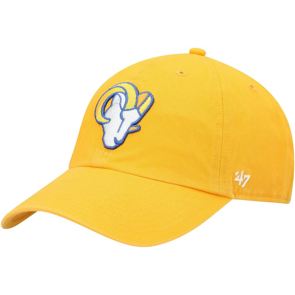 47 brand Los Angeles Rams '47 Secondary Clean Up Adjustable Hat Gold