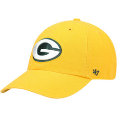 47 brand Green Bay Packers '47 Secondary Clean Up Adjustable Hat Gold