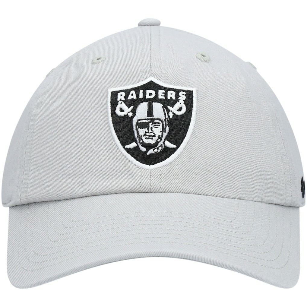 47 brand Las Vegas Raiders '47 Secondary Clean Up Adjustable Hat Gray