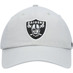 47 brand Las Vegas Raiders '47 Secondary Clean Up Adjustable Hat Gray