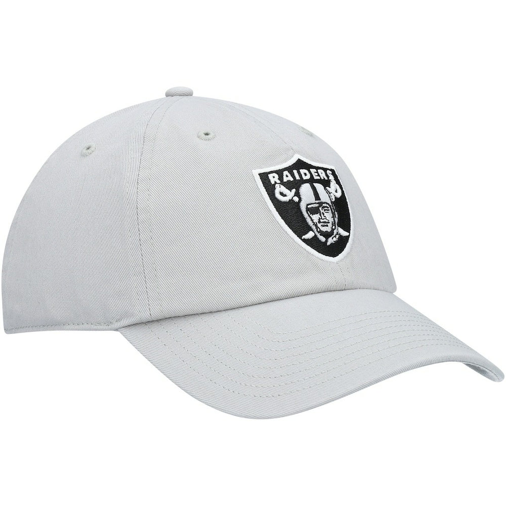 47 brand Las Vegas Raiders '47 Secondary Clean Up Adjustable Hat Gray