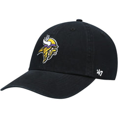47 brand Minnesota Vikings '47 Secondary Clean Up Adjustable Hat Black