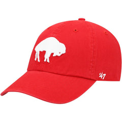 47 brand Buffalo Bills '47 Clean Up Adjustable Hat Red