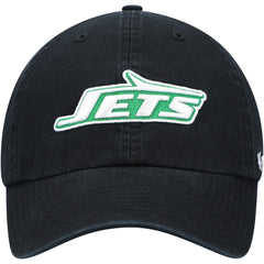47 brand New York Jets '47 Clean Up Adjustable Hat Black