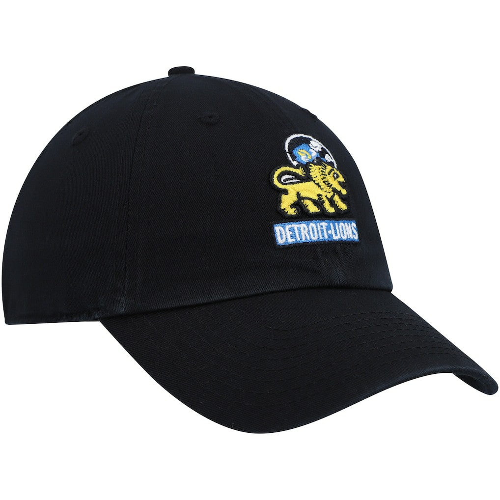 47 brand Detroit Lions '47 Clean Up Adjustable Hat Black