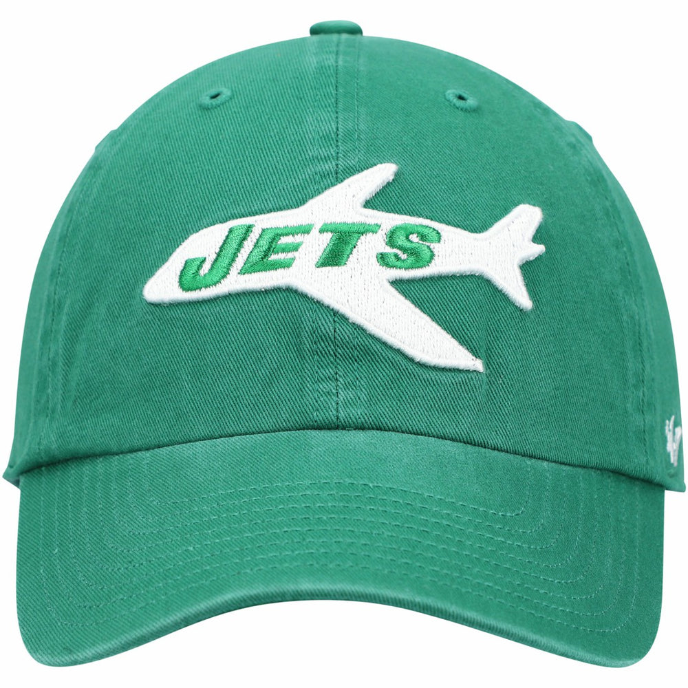 47 brand New York Jets '47 Clean Up Adjustable Hat Kelly Green