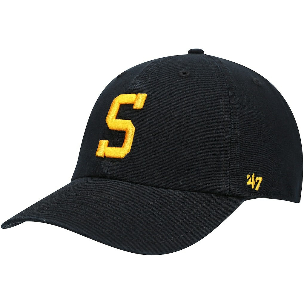 47 brand Pittsburgh Steelers '47 Clean Up Alternate Adjustable Hat Black