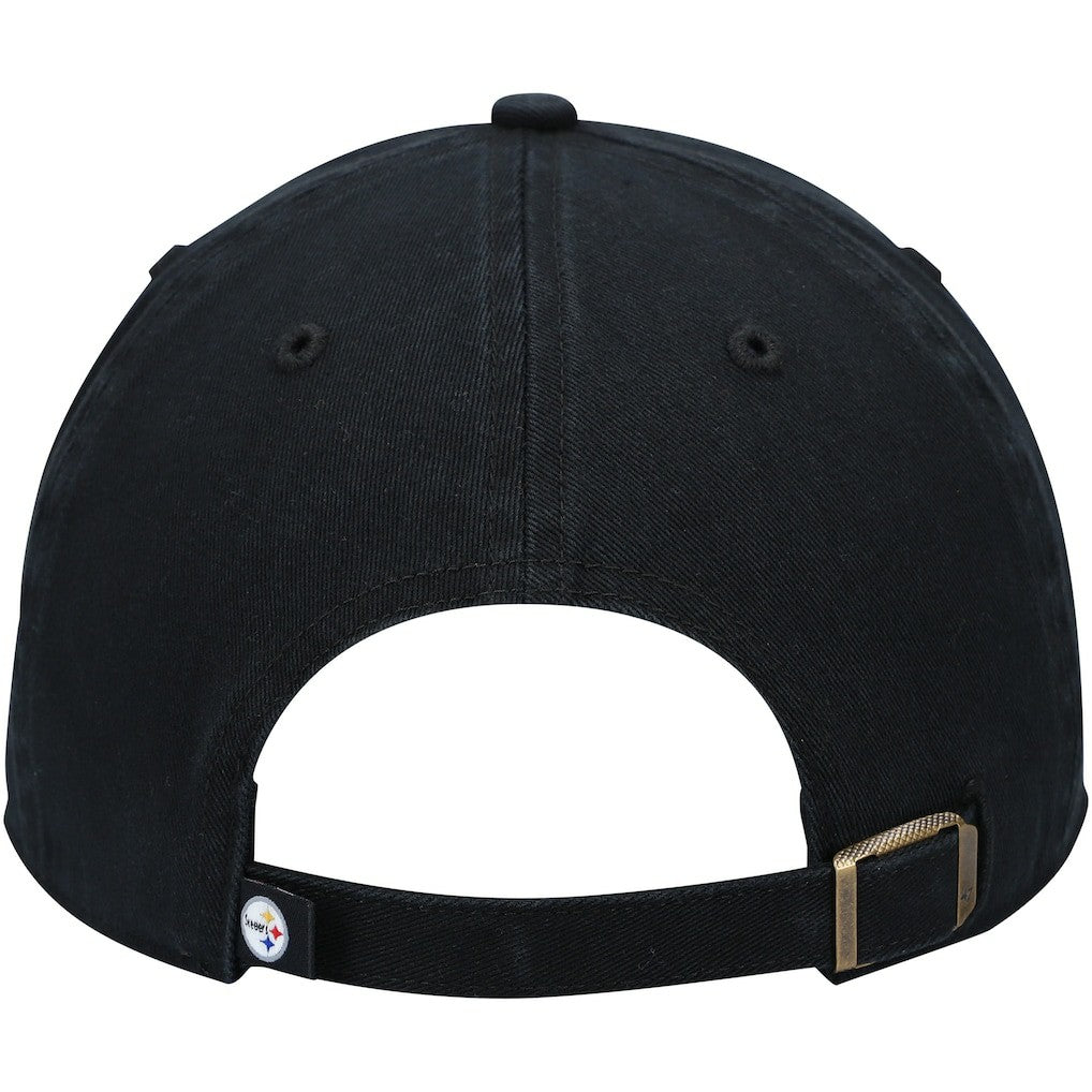 47 brand Pittsburgh Steelers '47 Clean Up Alternate Adjustable Hat Black