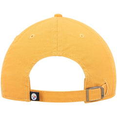 47 brand Pittsburgh Steelers '47 Clean Up Alternate Adjustable Hat Gold