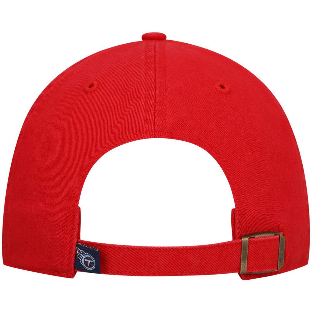 47 brand Tennessee Titans '47 Clean Up Alternate Adjustable Hat Red