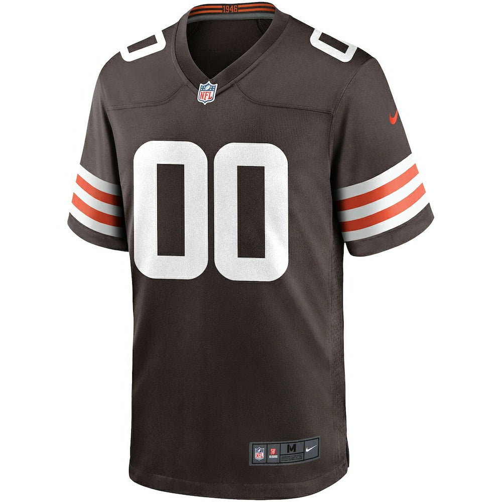 Nike Cleveland Browns Custom Game Jersey Brown