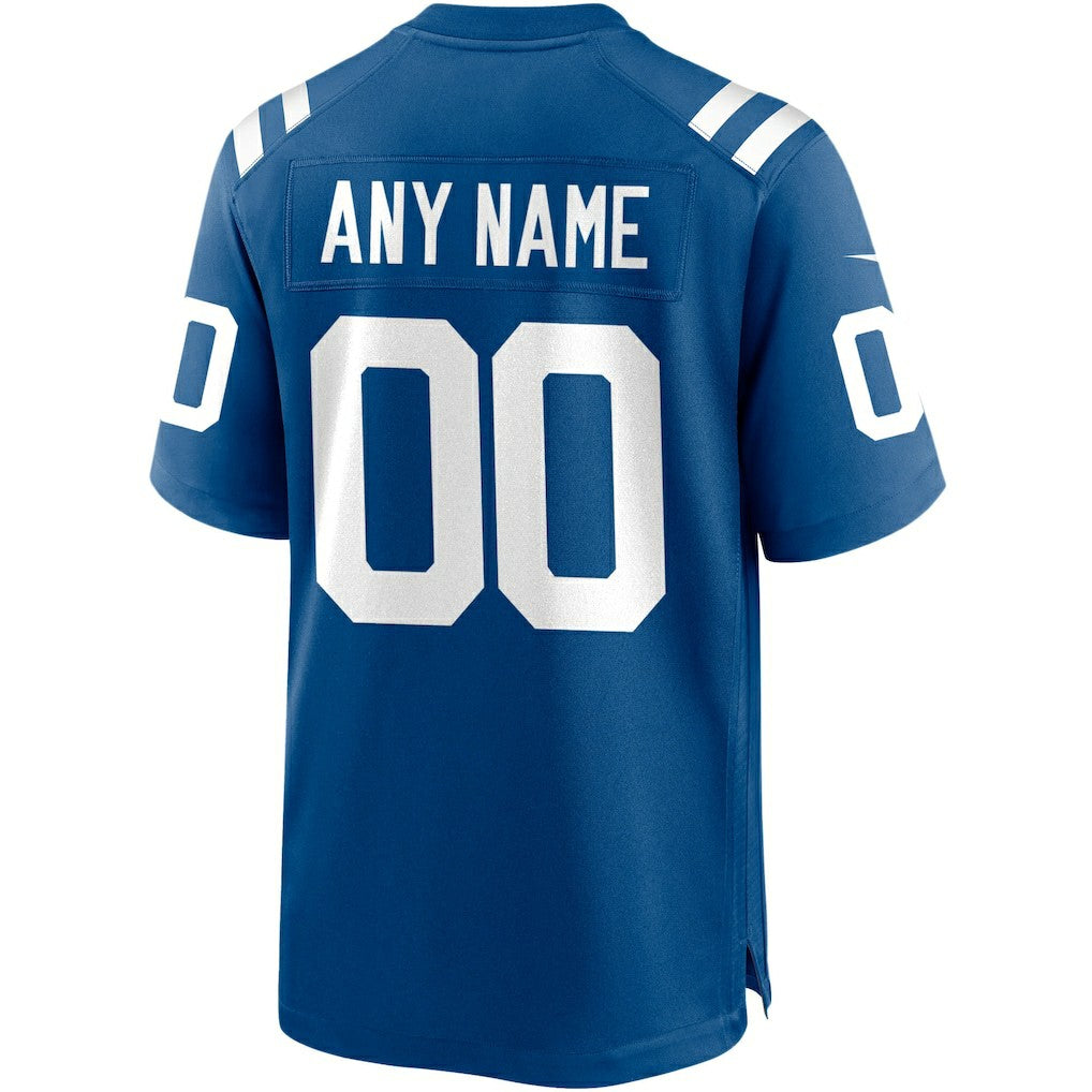 Nike Indianapolis Colts Custom Game Jersey Royal