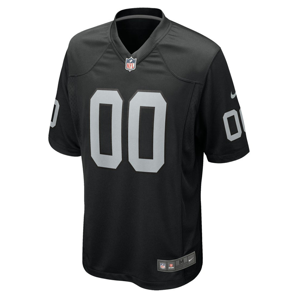 Nike Las Vegas Raiders Custom Game Jersey Black