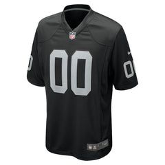 Nike Las Vegas Raiders Custom Game Jersey Black