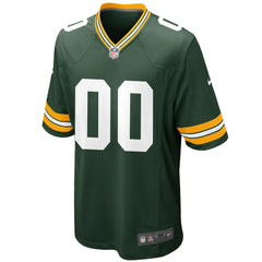 Nike Green Bay Packers Custom Game Jersey Green