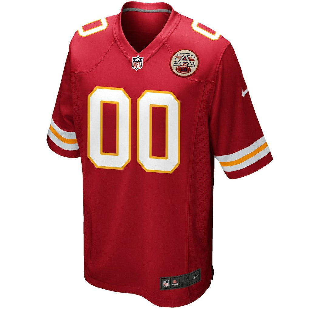Nike Kansas City Chiefs Custom Game Jersey Red
