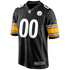 Nike Pittsburgh Steelers Custom Game Jersey Black